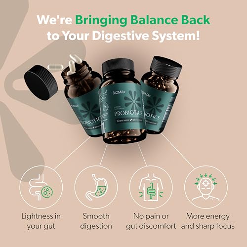 BIOMA Probiotics for Weight Management & Digestive Health
| BIOMA 3 in 1 Gut Health Probiotics and Prebiotics/Postbioti