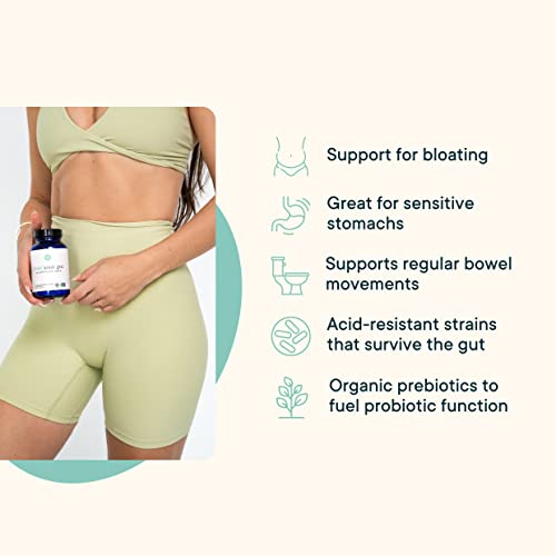 Ora Organic Probiotics for Digestive Health - 16 Billion CFU - Trust Your Gut - Acidophilus Lactobacillus Breve Bifidum